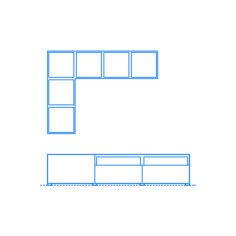 Furniture Entertainment Center Media Center Ikea Besta Eket Tv Storage Combination Overhead L Shape Vinyl Cutting Svg File, Free Vectors File